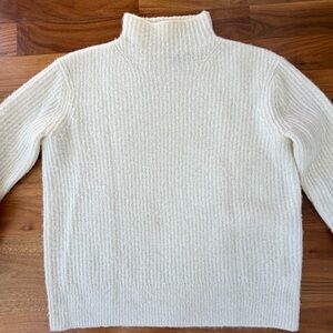 James Perse Cream Cashmere Sweater
